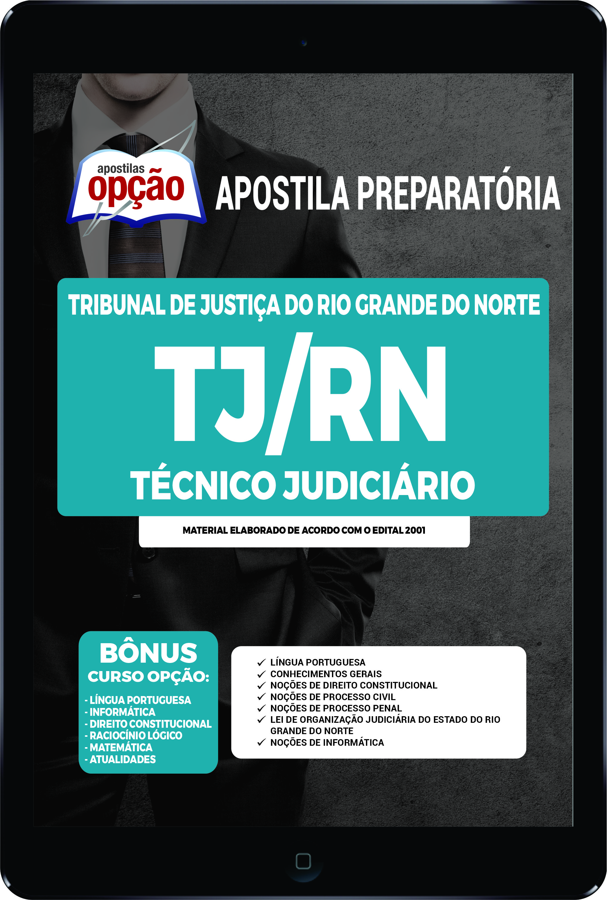 Apostila TJ-RN em PDF - Técnico Judiciário 2022