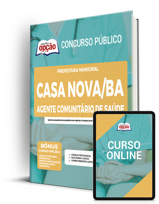 Apostila Prefeitura de Casa Nova BA 2022 Agente Comunitário de Saúde