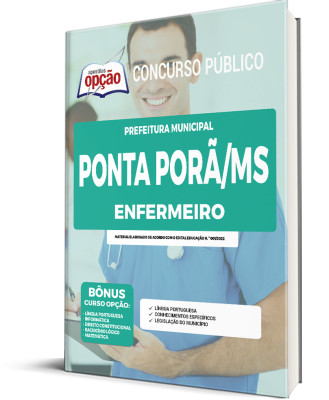 Apostila Prefeitura de Ponta Porã - MS - Enfermeiro