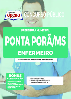 Apostila Prefeitura de Ponta Porã - MS - Enfermeiro