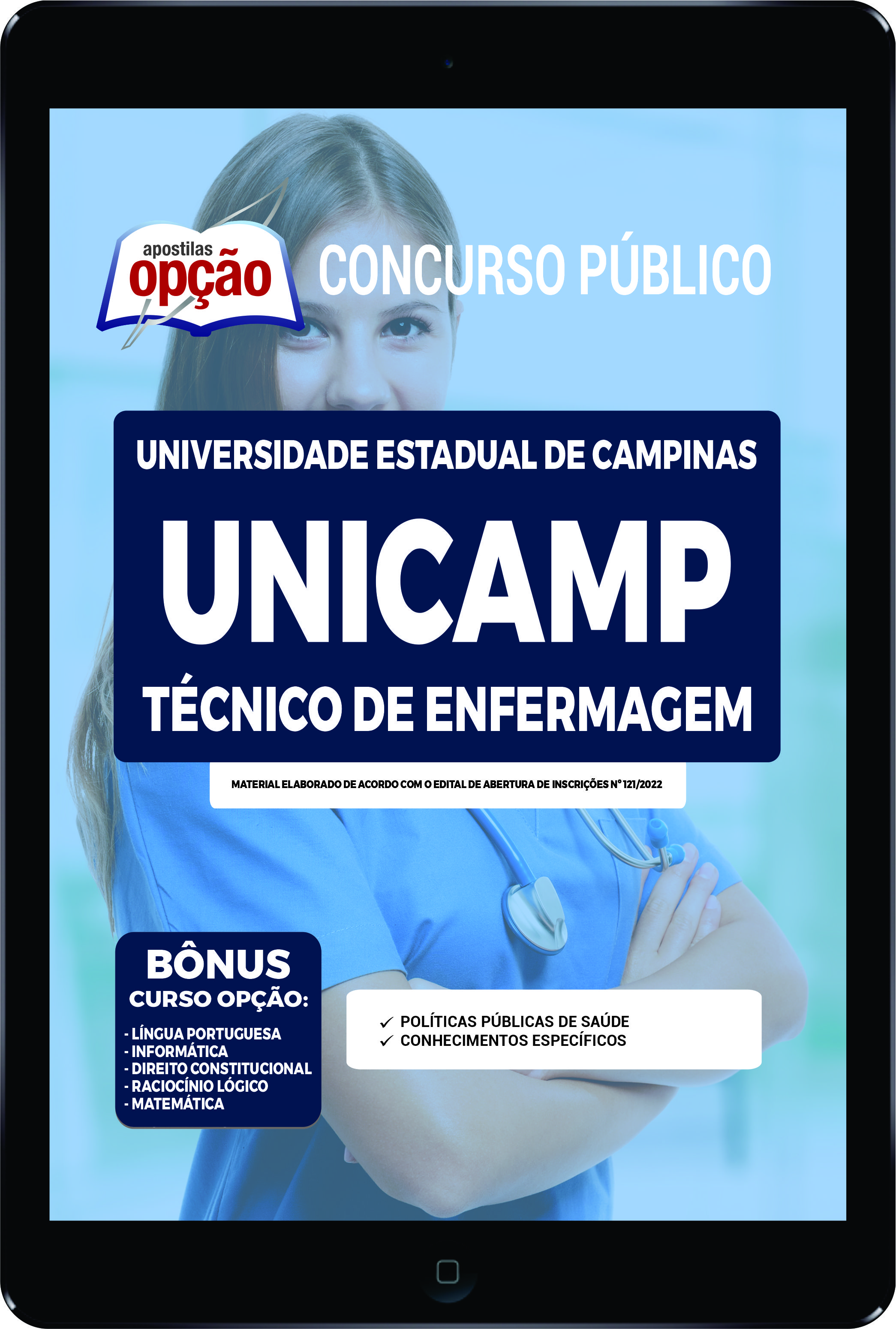 Apostila UNICAMP em PDF - Técnico de Enfermagem 2022