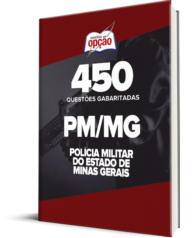 Caderno PM-MG - Soldado - 450 Questões Gabaritadas