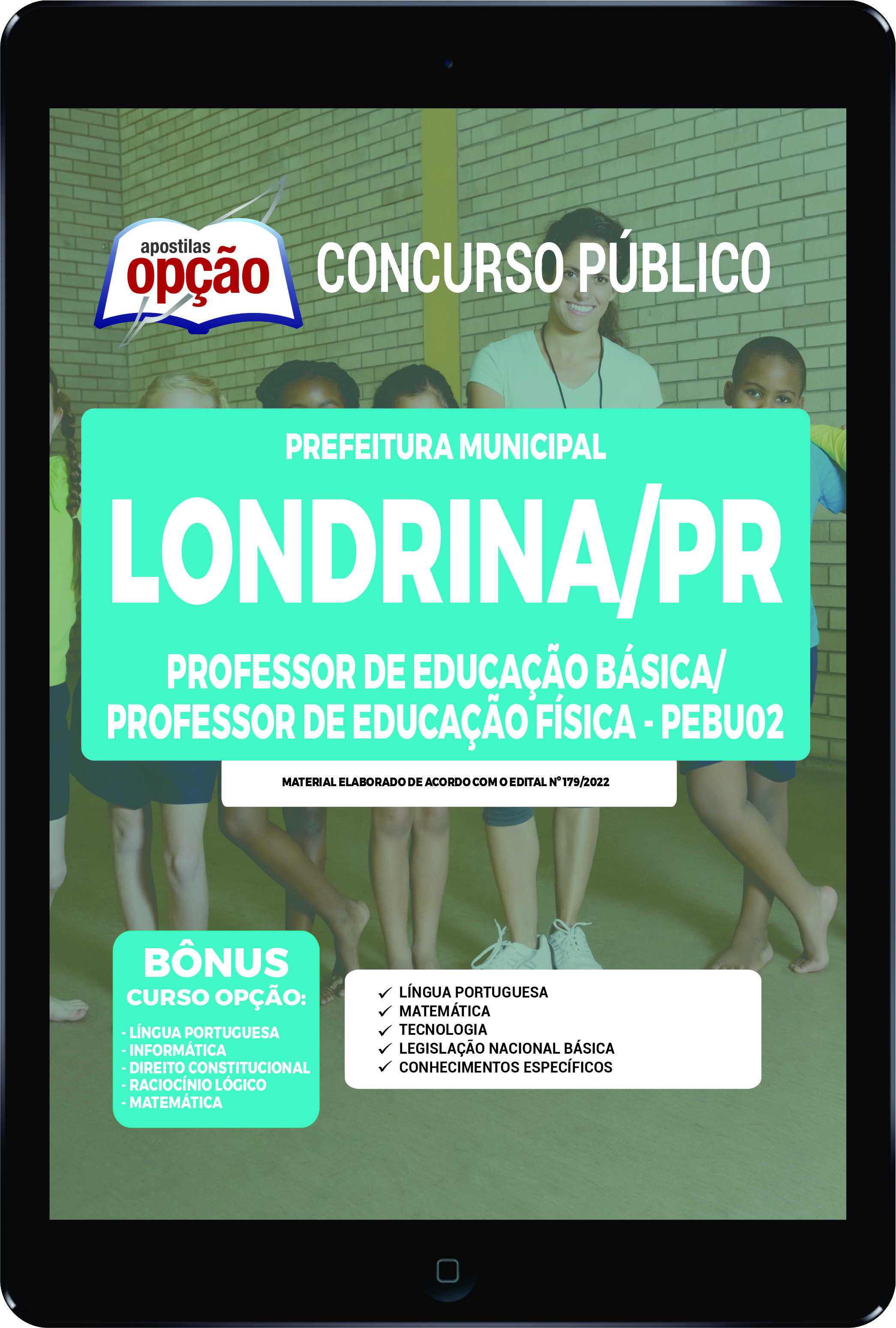 Apostila Prefeitura de Londrina - PR PDF - PEB - Educação Física 2022