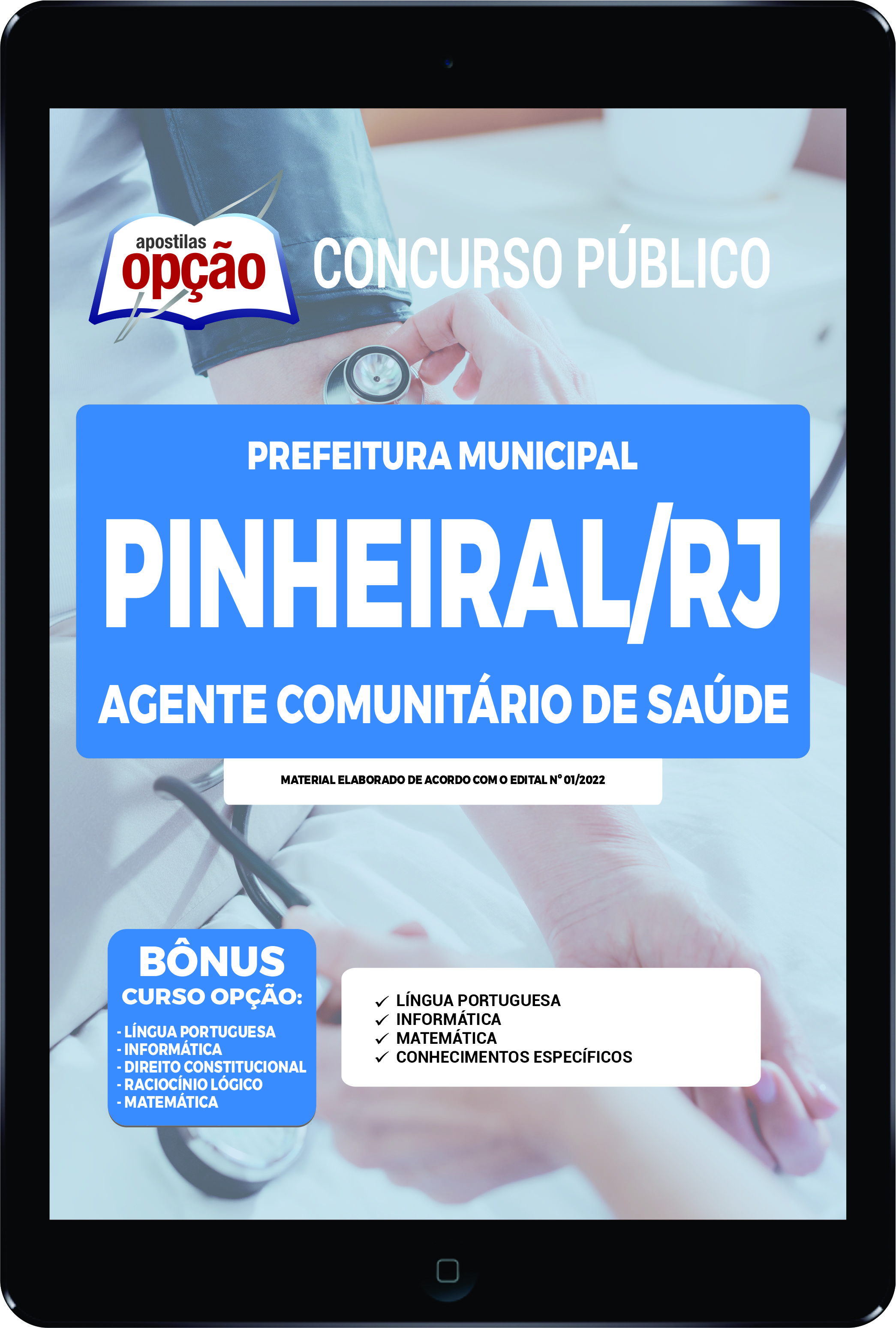 Apostila Prefeitura de Pinheiral RJ PDF Agente Comunitário de Saúde 2022