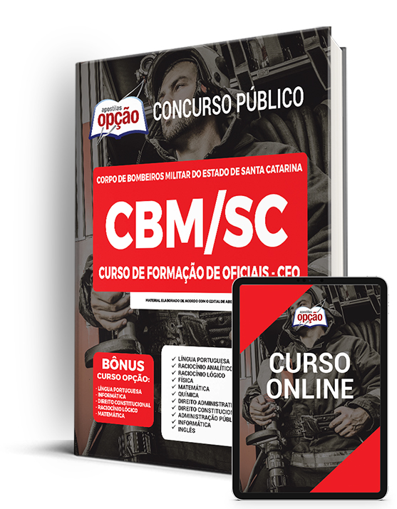 Apostila CBM-SC 2022 - Curso de Formação de Oficiais - CFO