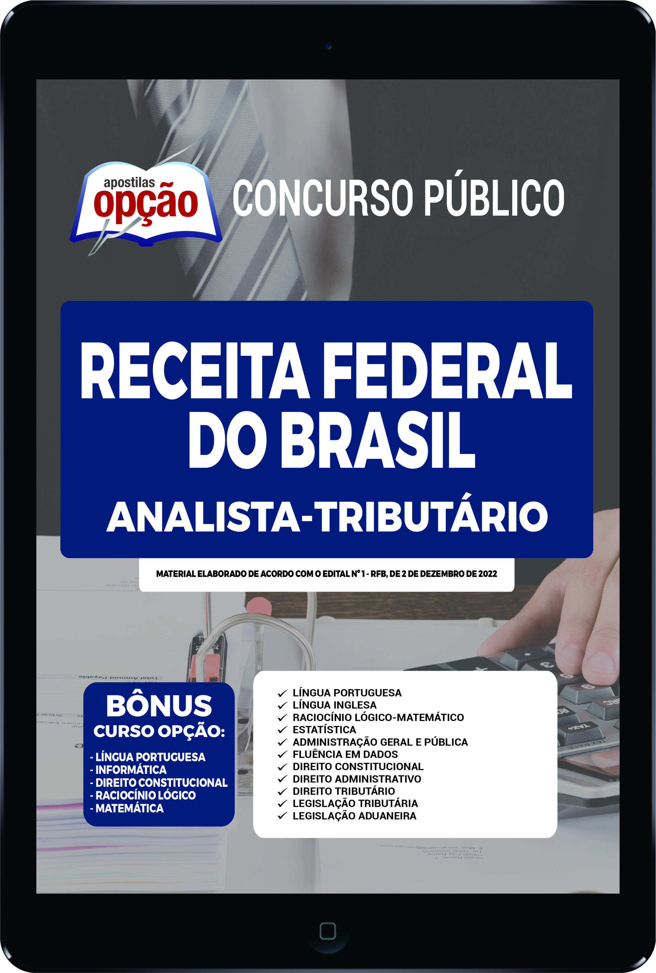 Apostila Receita Federal do Brasil PDF - Analista Tributário 2023