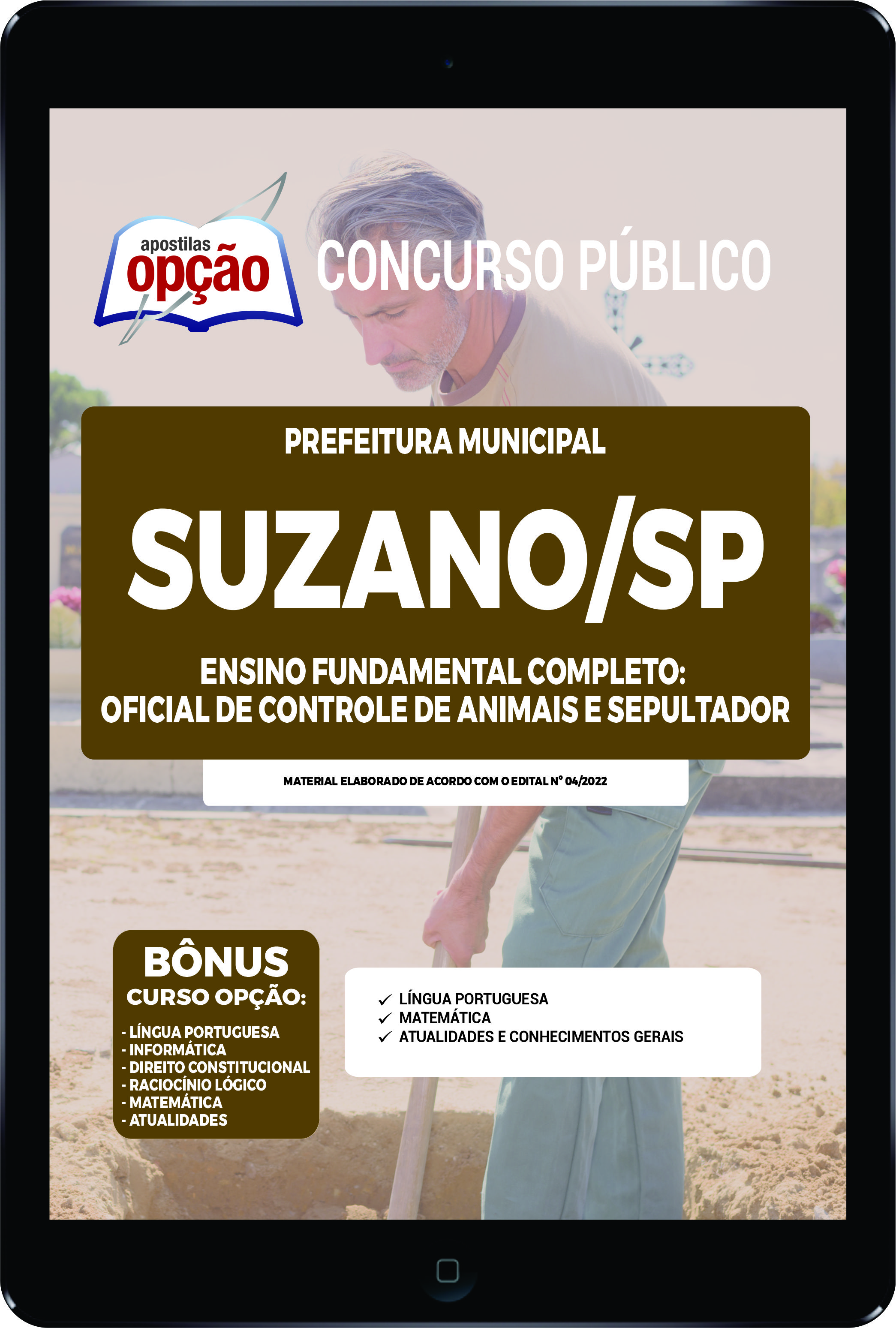 Apostila Prefeitura de Suzano SP PDF Ensino Fundamental Completo 2023