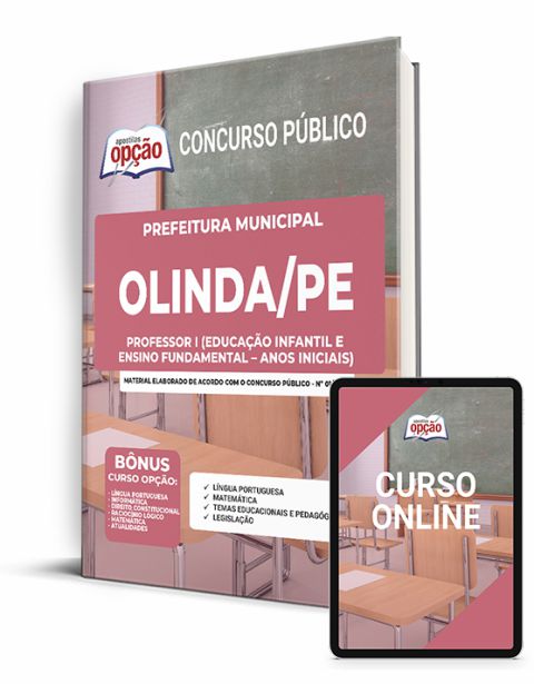 Apostila Prefeitura de Olinda - PE 2023 - Professor I