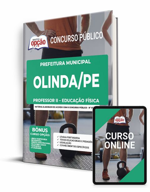 Apostila Prefeitura  Olinda 2023 - Professor II – Educação Física