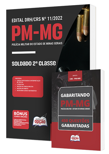 Combo Impresso PM-MG 2023 - Soldado