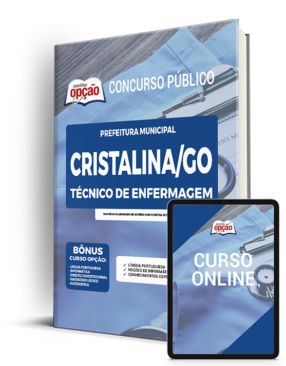 Apostila Prefeitura de Cristalina - GO 2023 - Tec Enfermagem