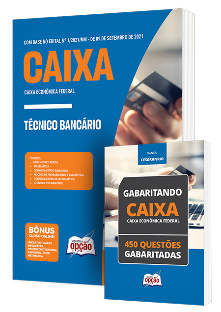 Combo Impresso CAIXA - Técnico Bancário