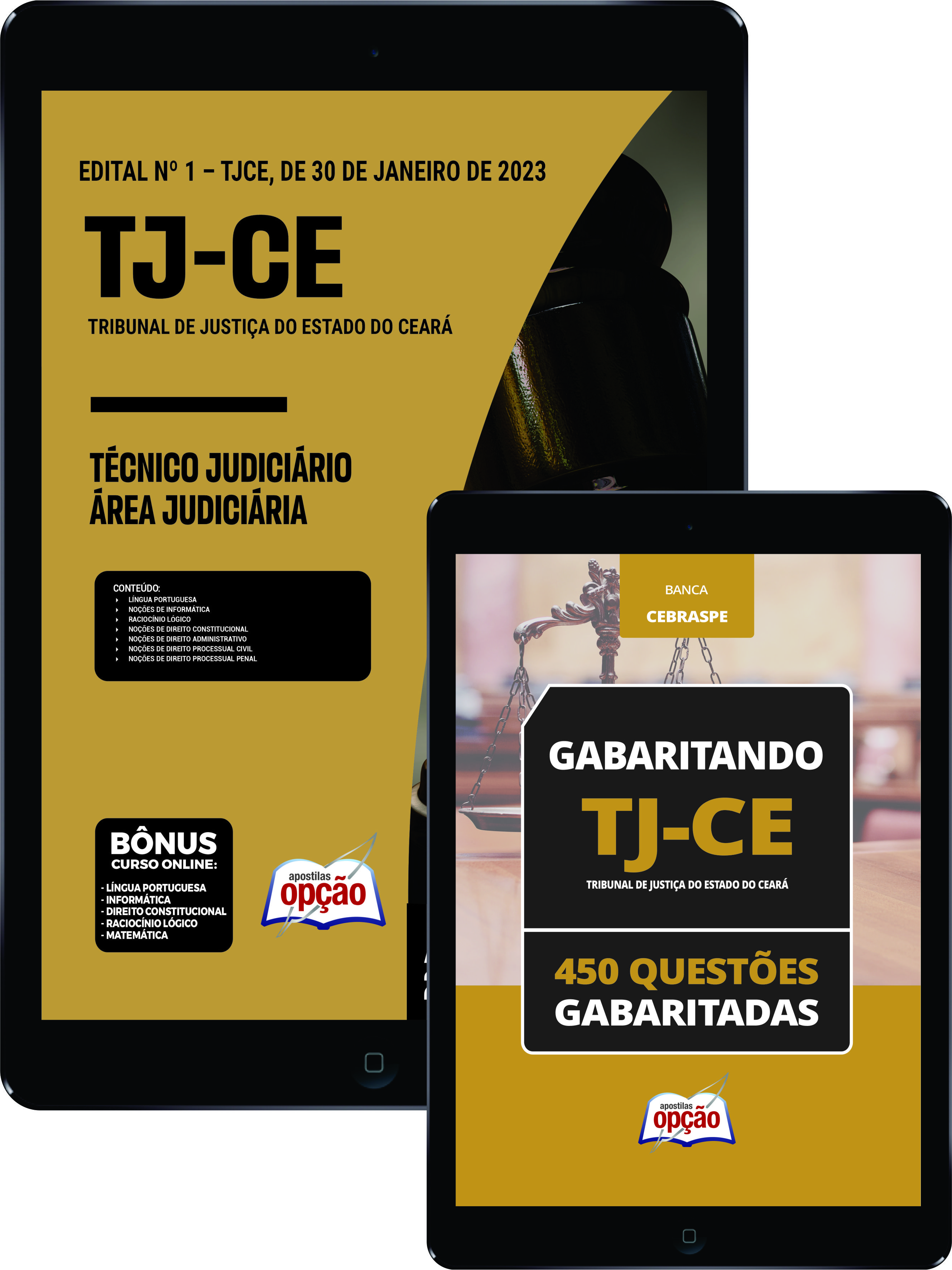 Combo Digital TJ-CE - Técnico Judiciário - Área: Judiciária