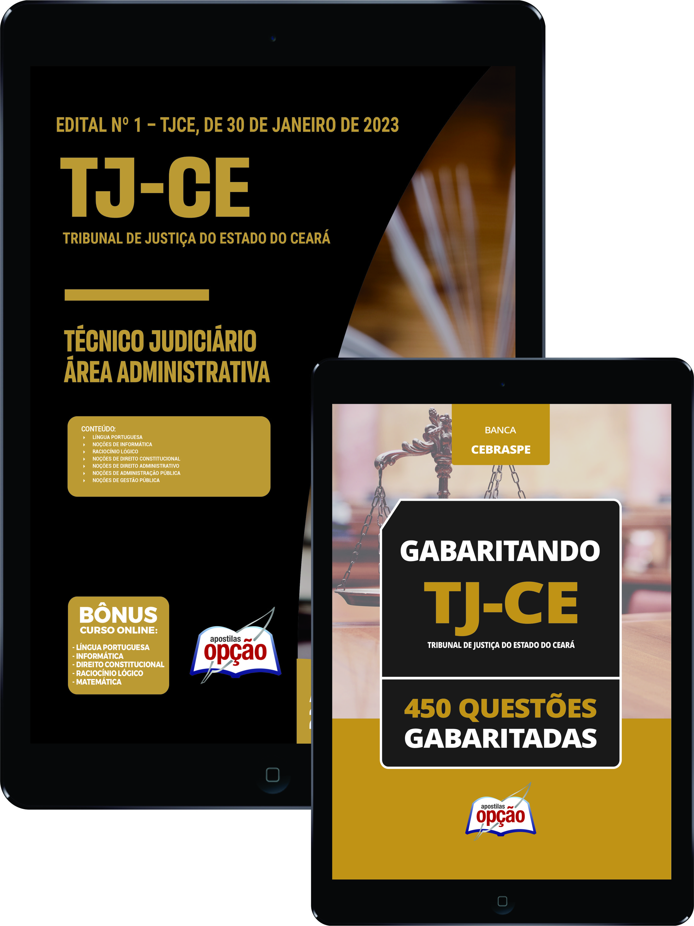 Combo Digital TJ-CE - Téc Judiciário - Área: Téc -Adm