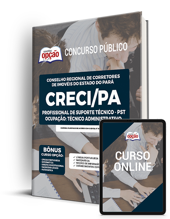 Apostila CRECI-PA 2023 - PST - Ocup: Tec Administrativa