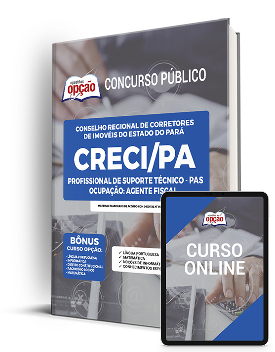 Apostila CRECI-PA 2023 -Prof Analista Sup - Ag Fiscal