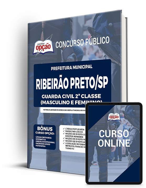 Apostila Prefeitura de Ribeirão Preto - SP 2023 - Guarda Civil