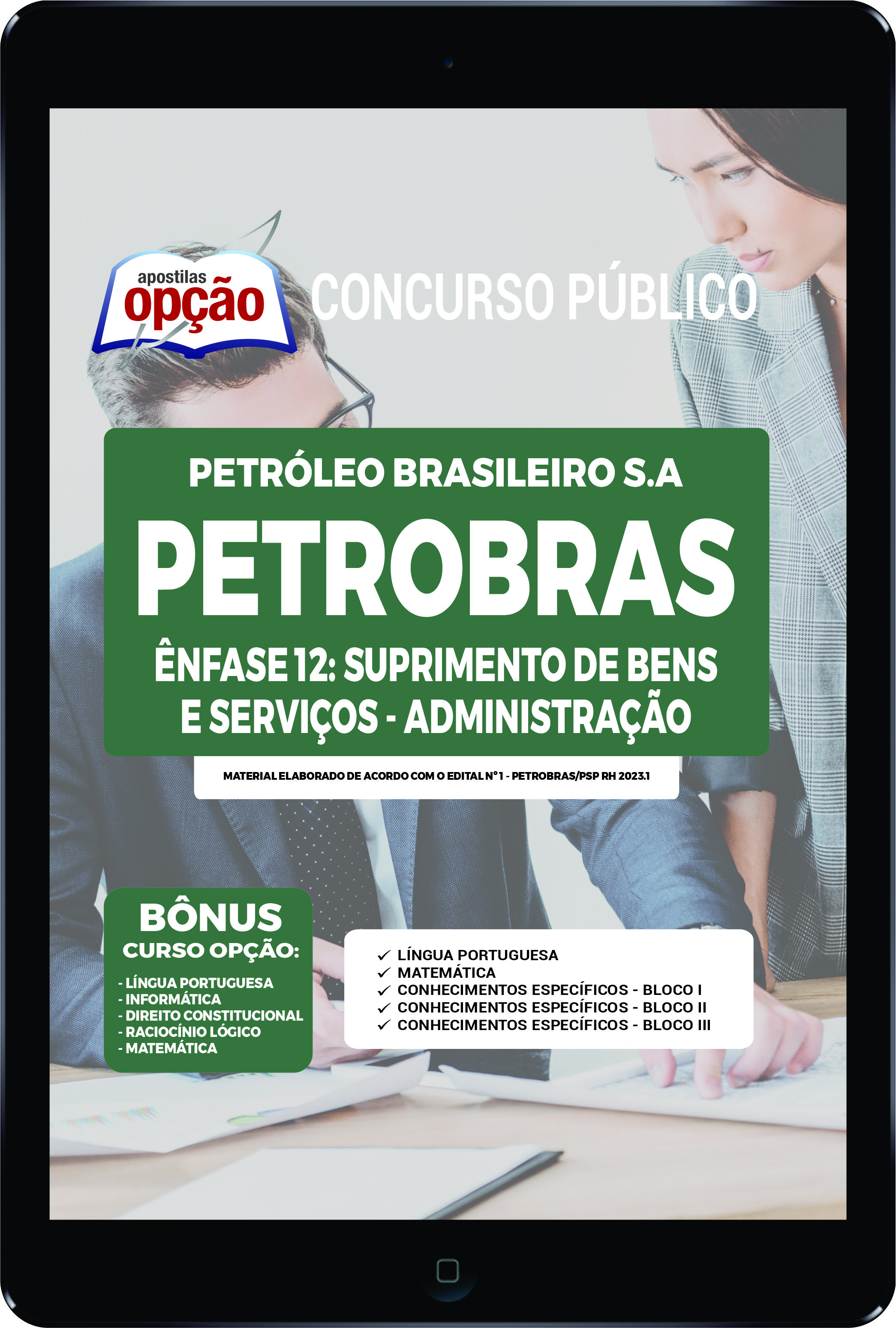 Apostila Petrobras PDF - Ênfa 12: Supri Bens Serv - Adm 2023