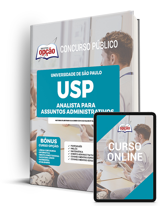 Apostila USP 2023 - Analista para Assuntos Administrativos