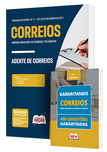 Combo Impresso CORREIOS - Agente de Correios