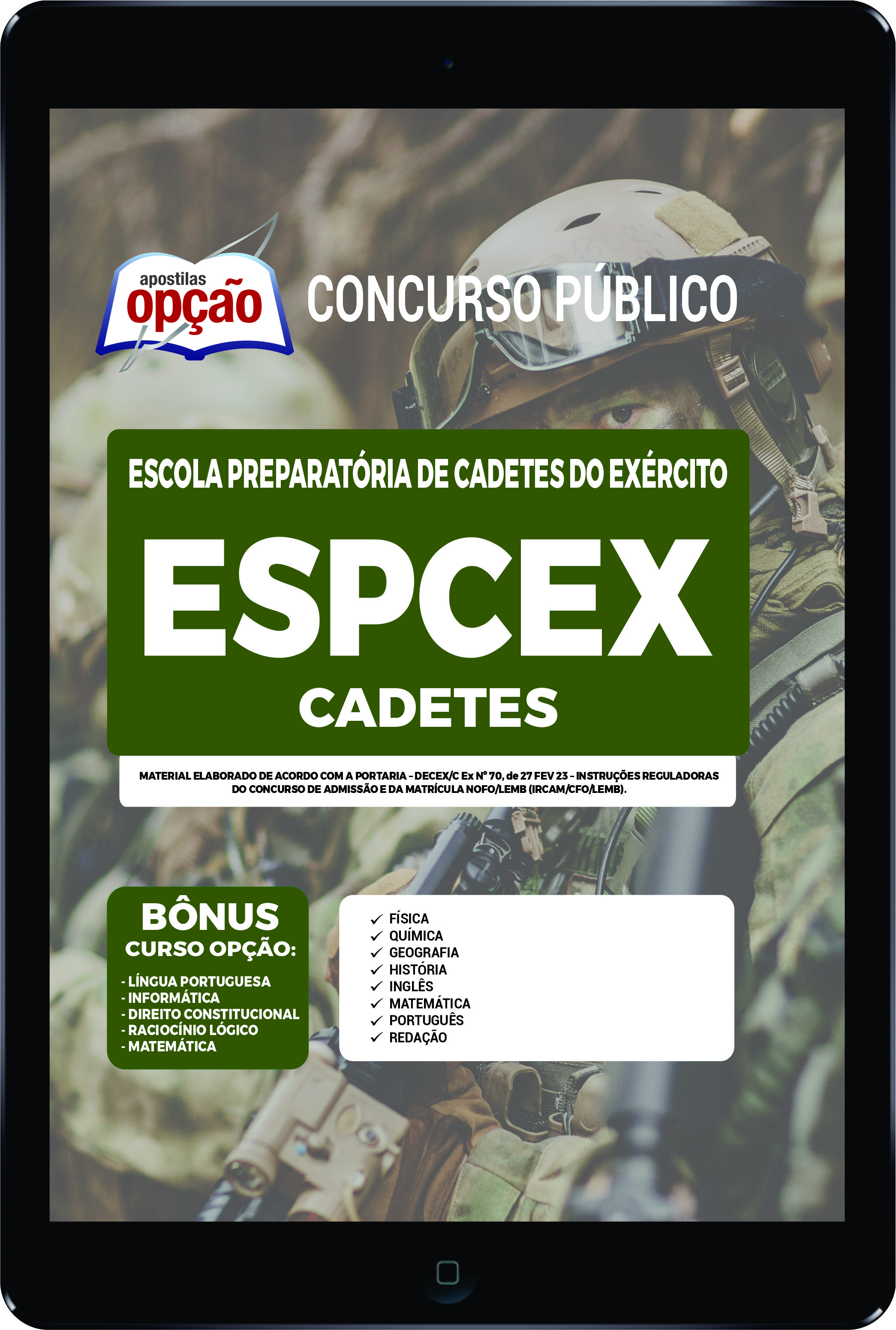 Apostila EsPCEx em PDF - Cadetes 2023