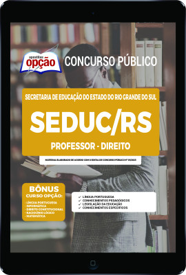 Apostila SEDUC-RS em PDF - Professor - Direito
