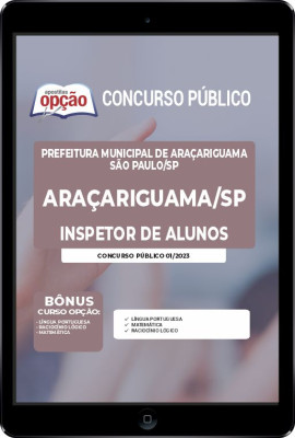 Apostila Prefeitura de Araçariguama - SP em PDF - Inspetor de Alunos