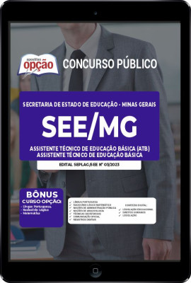 Apostila SEE-MG em PDF - Assistente Técnico de Educação Básica (ATB) - Assistente Técnico de Educação Básica