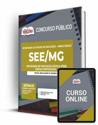 Apostila SEE-MG - Professor de Educação Básica (PEB) - Língua Portuguesa
