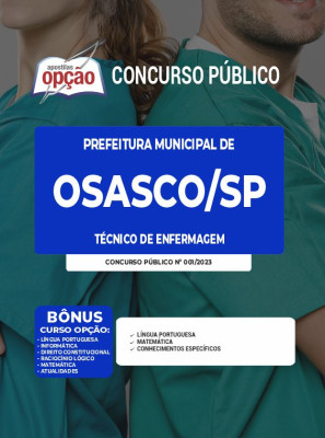 Apostila Prefeitura de Osasco - SP - Técnico de Enfermagem