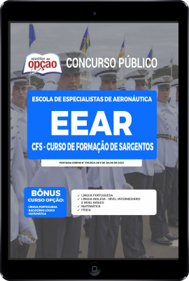 Apostila EEAR (Escola de Especialistas de Aeronáutica) em PDF - CFS - Curso de Formação de Sargentos
