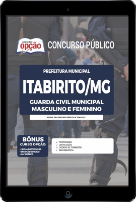 Apostila Prefeitura de Itabirito - MG em PDF - Guarda Civil Municipal - Masculino e Feminino