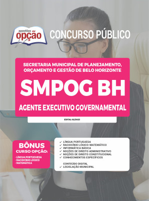 Apostila SMPOG-BH - Agente Executivo Governamental