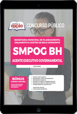 Apostila SMPOG-BH em PDF - Agente Executivo Governamental