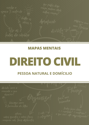 Mapas Mentais Direito Civil - Pessoa Natural e Domicílio (PDF)