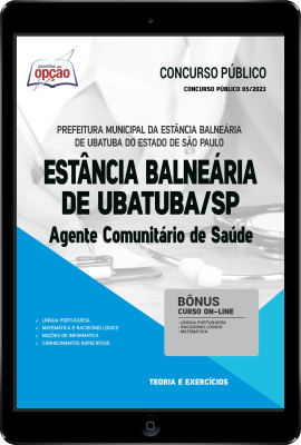 Apostila Prefeitura de Ubatuba - SP em PDF Agente Comunitário de Saúde