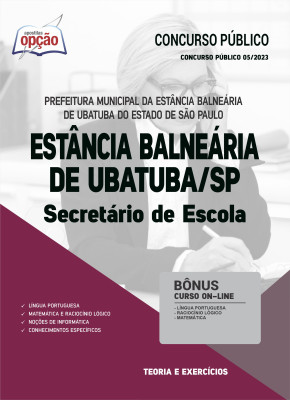 Apostila Prefeitura de Ubatuba - SP Secretário de Escola