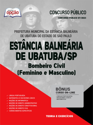 Apostila Prefeitura de Ubatuba - SP - Bombeiro Civil (Feminino e Masculino) 