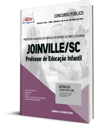 Apostila Prefeitura de Joinville - SC - Professor de Educação Infantil