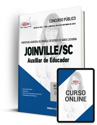 Apostila Prefeitura de Joinville - SC - Auxiliar de Educador