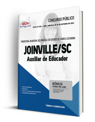 Apostila Prefeitura de Joinville - SC - Auxiliar de Educador