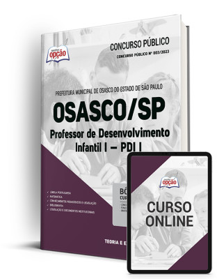 Apostila Prefeitura de Osasco - SP - Professor de Desenvolvimento Infantil I - PDI I