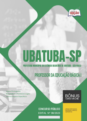 Apostila Prefeitura de Ubatuba - SP - Professor da Educação Básica I