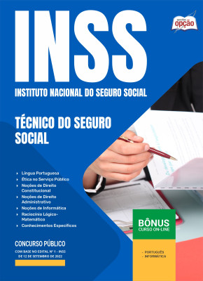 Apostila INSS em PDF - Técnico do Seguro Social 2024