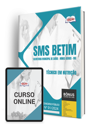 Apostila SMS BETIM - MG 2024 - Técnico em Nutrição