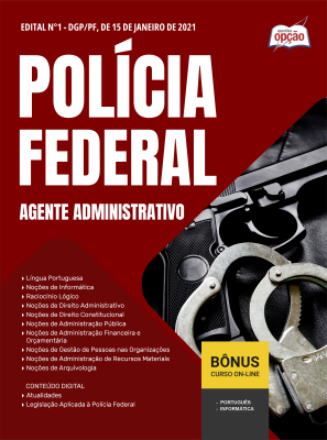 Apostila Polícia Federal (PF) 2025 - Agente Administrativo