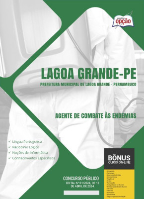 Apostila Prefeitura de Lagoa Grande - PE 2024 - Agente de Combate às Endemias