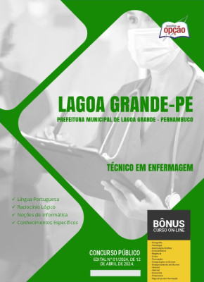 Apostila Prefeitura de Lagoa Grande - PE 2024 - Técnico em Enfermagem