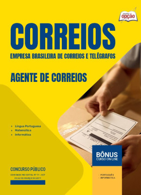 Apostila CORREIOS em PDF - Agente de Correios 2024