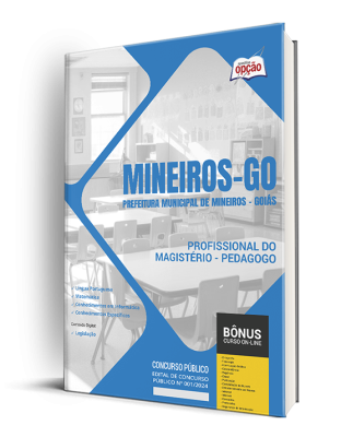 Apostila Prefeitura de Mineiros - GO 2024 - Profissional do Magistério - Pedagogo